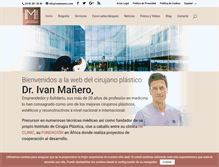 Tablet Screenshot of ivanmanero.com